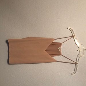 Brandy Melville nude-pink Top